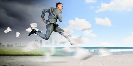 Running from city life