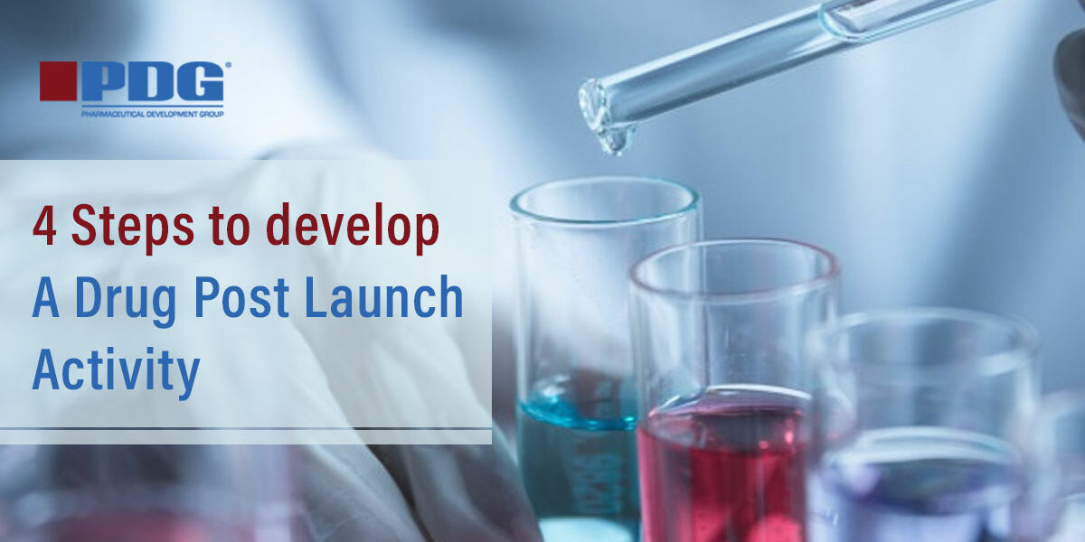 4 steps to develop a Drug Post Launch Activity